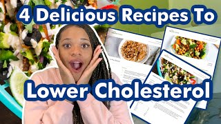 Dietitian Shares Cholesterol Lowering Recipes😋🔥 | Lower Cholesterol Naturally