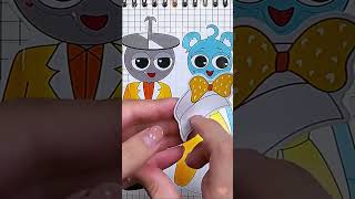 DIY Yellow Couple Outfits! 💛 These Paper Dolls Are a Perfect Match, So Sweet!
