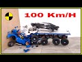 Shelby Cobra VS Dodge Charger VS Tatra Truck 🚨 100 Km/H 🚨 Lego Technic car CRASH - Fast and Furious