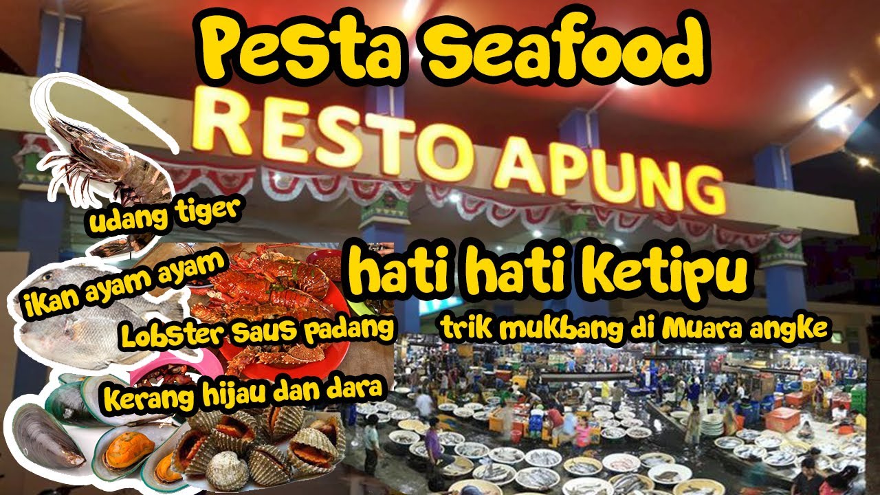 RESTO APUNG MUARA ANGKE JAKARTA - HATI HATI KETIPU - MAKAN PINGGIR LAUT ...