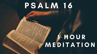 Enjoy the Peace of PSALM 16 | 1 Hour Repeat | Bible Verse Meditation | Fall Asleep to God's Word