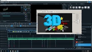 MAGIX Video Pro X8 3D Logo Text And Title Test Review