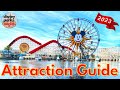 Disney's California Adventure ATTRACTION GUIDE - 2023 - All Rides + Shows - Disneyland Resort