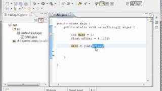 Java 10 - Casting Narrowing and Widening
