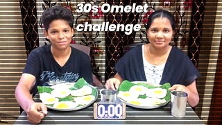 30s  egg 🥚 🍳 challenge😅