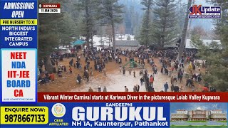 Vibrant Winter Carnival starts at Kariwan Diver in the picturesque Lolab Valley Kupwara