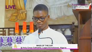 CATHOLIC MASS OF THE DAY 19-12-2024 @ HOLY CROSS CATHEDRAL, LAGOS ARCHDIOCESE