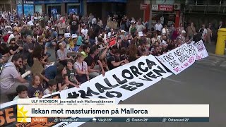Ilskan mot massturismen på Mallorca – utländska köpare driver upp b… | Nyhetsmorgon | TV4 & TV4 Play