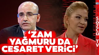 Ebru Baki'den Mehmet Şimşek'e Gönderme 'Zam Yağmuru da Cesaret Verici'