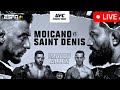 UFC Fight Night: Moicano vs. Saint Denis | LIVE STREAM | MMA FIGHT COMPANION | PARIS