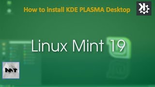 How to Install KDE Plasma on Linux Mint 19