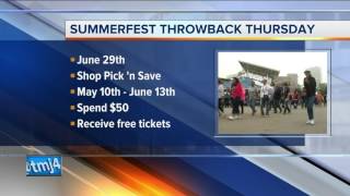 Summerfest announces special \