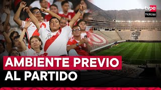 Perú vs. República Dominicana: hinchas llegaron al estadio Monumental a alentar a la Bicolor