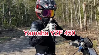 Yamaha yzf450  موتور کراس سواری