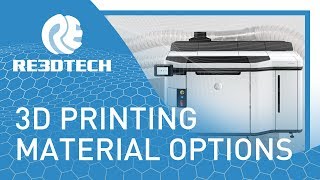 3D Printing Material Options in Additive Manufacturing