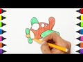 bolalar uchun samolyot chizish drawing an airplane for children airplane coloring book