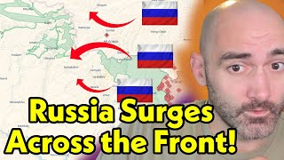 Russia Surges Across the Front!