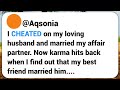 I cheated on my loving husband and married my affair Partner now Karma strikes back when #redditch