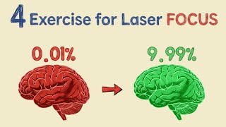 Boost your focus today with 4 simple exercises!
