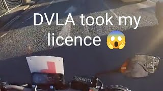 DVLA took my motorcycle licence - Don't let this happen to you!