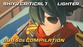 DPS Lighter Sub 50s Compilation Shiyu Critical 7 1st half - ZZZ 1.3 December