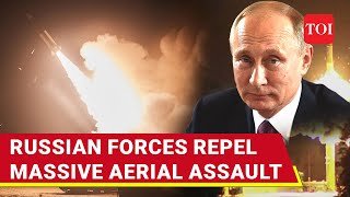 Russia Rains Scores Of Missiles; Furious Moscow Confronts Dozens Of Drones Fired By Ukraine | Watch