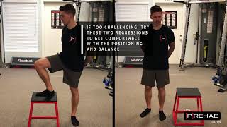 Ankle Woodpecker Exercise Progressions & Variations