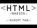 HTML Basics Tutorial 25 - Script Tag