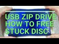 USB Zip Drive with a Stuck Disk