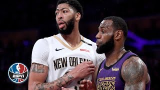 LeBron James & Anthony Davis shine in Pelicans vs. Lakers | NBA Highlights