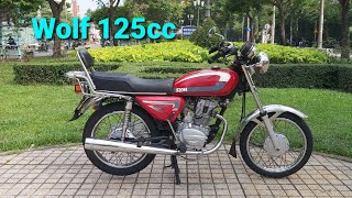 Moto SYM Wolf 125 ( Sói) đời 2010 xe rin kiểu dán đẹp giá rẻ Lh 0369669659 Tuấn moto