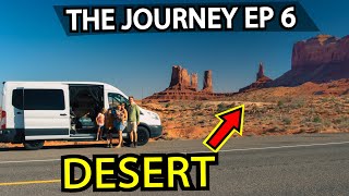 VAN LIFE IN THE DESERT | Moab Arches National Park | Canyonlands | Monument Valley Utah | Ep 6