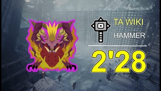 [MHWI] Synergy between Elderseal and Hammer is Awesome   Day of Ruin 2'28  [Steam]