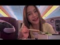 รีวิว business class การบินไทย bkk narita ไฟล์เช้า กับค่าตั๋วราคาพิเศษ