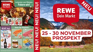 REWE Prospekte der Woche | 25 November - 30 November Prospekt | Rabatt Angebote DE