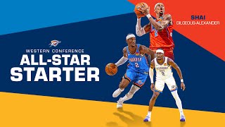 Shai Gilgeous-Alexander Named 2025 NBA All-Star Starter | OKC Thunder