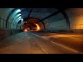 Hayabusa fly-by in a tunnel