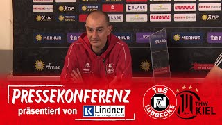 Pressekonferenz TuS N-Lübbecke vs. THW Kiel