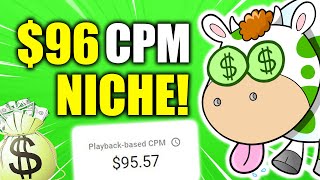 HIGH CPM YouTube Cash Cow Niches ($96+ CPMs)