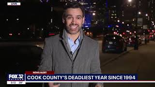 Fox 32 Chicago: Chicago Records Over 1,000 Homicides in 2021, Highest In Nearly 30 Years