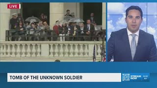 Ceremonies honor fallen heroes at Tomb of the Unknown Soldier during Memorial Day observances