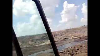 Blasting at dudhichua coal mining