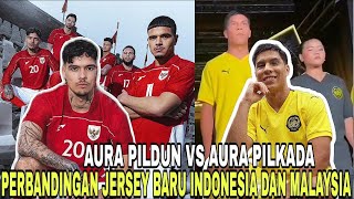 TIMNAS INDONESIA DAN MALAYSIA ADU JERSEY !!! PUNYA SIAPA YANG LEBIK PATEN ???