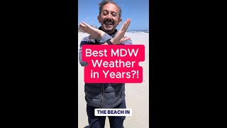 MDW 2026 to be the BEST beach weather at the Jersey Shore in years?