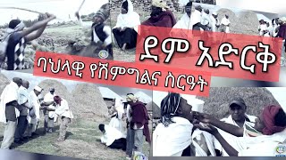 ደም አድርቅ አስገራሚ ባህላዊ የሽምግልና ስርዓት