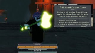 NEW SECRET SUFFOCATION ENCHANT FULL SHOWCASE… | Deepwoken