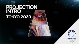 Tokyo 2020 Olympics - Projection Mapping For Men's 100m Final