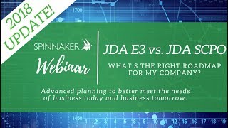 WEBINAR | 2018 update - JDA E3 vs. JDA SCPO