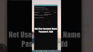 Add and Delete User Accounts With Command Prompt
