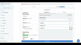 Modifier Groups & Nested Modifiers